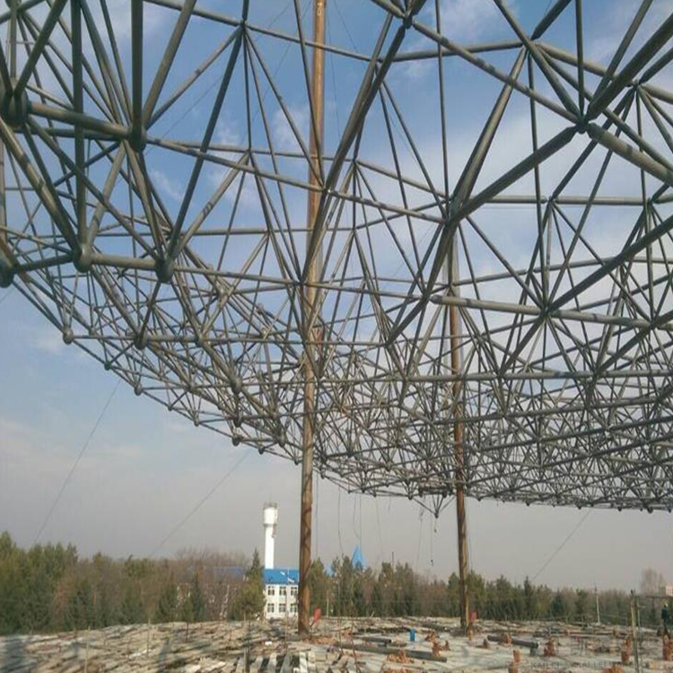 梅河口球形网架钢结构施工方案